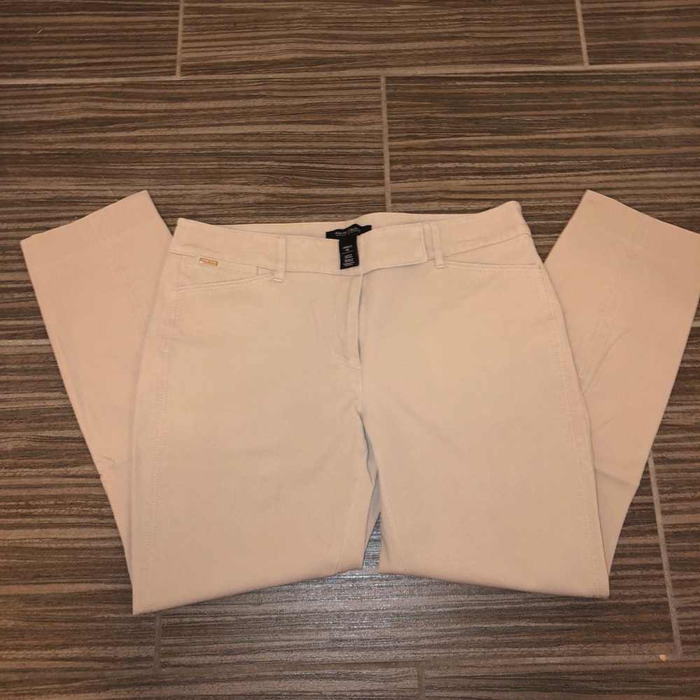 White House Black Market Tan dress pants